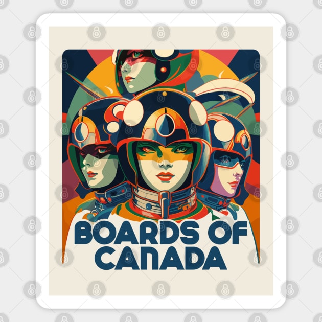 ≈≈ Boards of Canada Retro Fan Design ≈≈ Magnet by unknown_pleasures